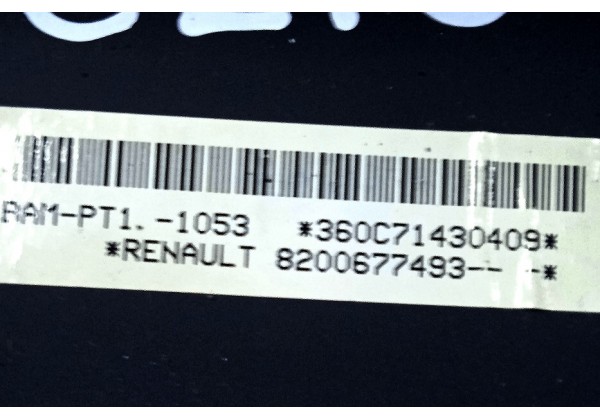 Подушка AIRBAG Renault Clio 3, 2005-2012, 8200677493